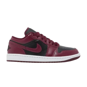 Femme Air Jordan 1 Low 'Dark Beetroot' Baskets Noir/Better foncé/Blanc DC0774 006
