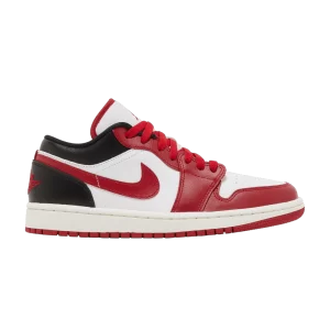 Femme Air Jordan 1 Low 'White Gym Red' Blanc/Noir/Voile/Rouge DC0774 160