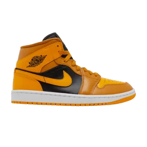 Femme Air Jordan 1 Mid 'Chutney' Chutney/Noir/Blanc/Taxi BQ6472 700