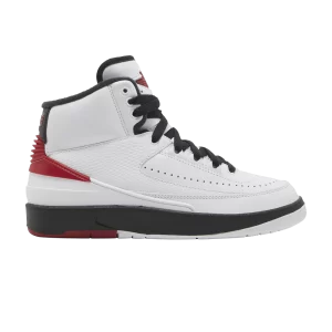 Wmns Air Jordan 2 Retro 'Chicago' 2022 Baskets Blanc/Rouge/Noir DX4400 106