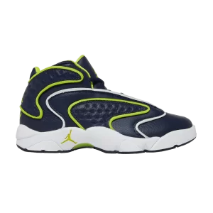 Wmns Air Jordan OG 'College Navy Venom Green' Baskets College Navy/Blanc/Vert Venom CW0907 400
