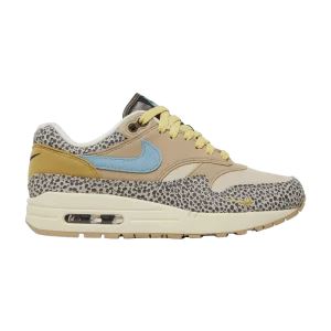 Nike Wmns Air Max 1 'Safari - Cobblestone' Cobblestone/Worn Bleu/Limestone DV3027 001
