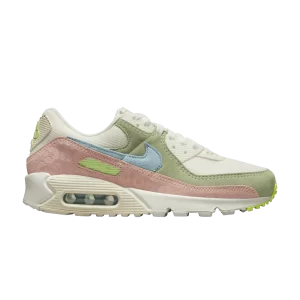 Nike Wmns Air Max 90 'Easter Leopard' Baskets Voile/Honeydew/Arctic Orange/Cup DX3380 100