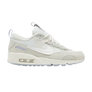 Nike Wmns Air Max 90 Futura 'White Light Bone' Blanc sommet/Os clair/Ghost/Blanc sommet DM9922 102
