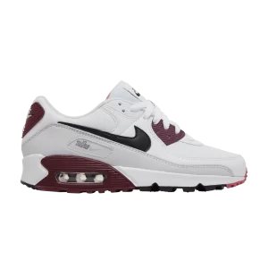 Nike Wmns Air Max 90 'White Dark Beetroot' Blanc/Betterave foncé/Gypsy Rose/Noir DH1316 100