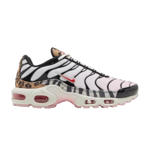 Nike Wmns Air Max Plus 'Animal Instinct' Baskets Rose Bébé Moyen/Noir/Blanc Sommet/Rouge Université DZ4842 600