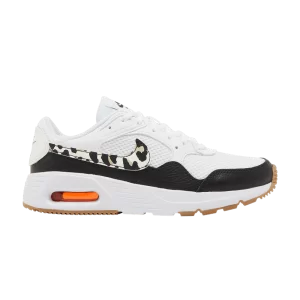 Nike Wmns Air Max SC 'Leopard' Baskets Blanc/Orange équipe/Blanc sommet métallisé/Noir DZ5200 100