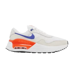 Nike Wmns Air Max SYSTM 'White Bright Crimson Lapis' Baskets Blanc/Ghost/Bright Crimson/Lapland DM9538 101