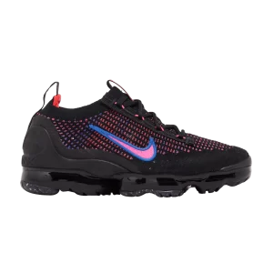 Nike Wmns Air VaporMax Flyknit 'Noir Hyper Rose' Noir/Hyper Rose/Bleu DX2355 001