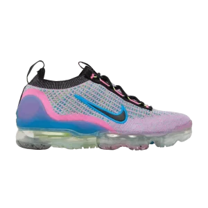 Nike Wmns Air VaporMax 2021 Flyknit Next Nature 'Pink Blast Photo Bleu 'Rose Burst/Photo Bleu/Volt/Noir DX3369 600