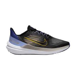 Nike Wmns Air Winflo 9 'Black Lapis Yellow' Noir/Pas noir/Lapland/Ocre jaune DD8686 003