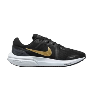 Nike Wmns Air Zoom Vomero 16 'Black Metallic Gold' Noir/Gris fumée foncé/Platine pur/Pièce d'or métallique DA7698 003