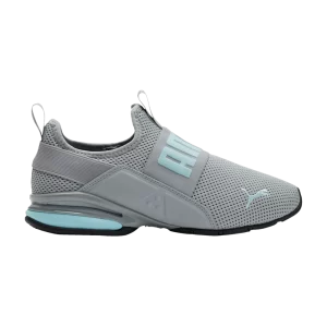 Baskets Puma Wmns Axelion Slip-On 'Quarry Light Aqua 'Quarry/Light Aqua 378341 05