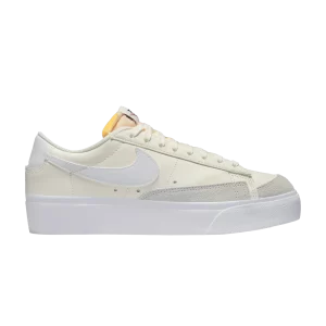 Nike Wmns Blazer Low Platform 'Sail' Voile/Blanc/Blanc/Noir DJ0292 108