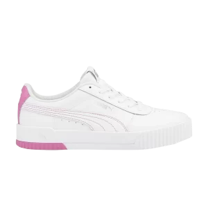 Baskets Puma Wmns Carina Leather 'White Opera Mauve 'Blanc/Blanc/Opera Moor 370325 46