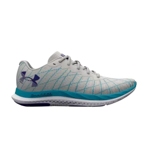 Under Armour Wmns Charged Breeze 2 'Grey Mist Blue Surf' Gris Brouillard/Bleu Surf 3026142 101