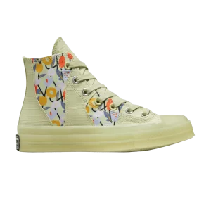 Converse Wmns Chuck 70 High 'We Are Stronger Together' Baskets Olive Aura/Noir A01730C