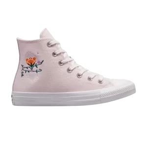 Converse Wmns Chuck Taylor All Star High 'Cristaux brodés' Baskets à peine rose/Blanc vintage A03740C