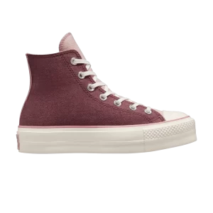 Converse Wmns Chuck Taylor All Star Lift Platform High 'Dark Wine' Baskets Vin foncé/Stone haze/Aigrette A03721C