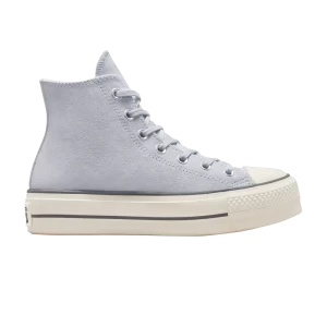 Converse Wmns Chuck Taylor All Star Lift Platform High 'Gravel' Baskets Gravel/Gris fer/Aigrette A03251C
