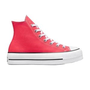 Converse Wmns Chuck Taylor All Star Lift Platform High 'Ultra Rouge' Baskets Infrarouge A02075C