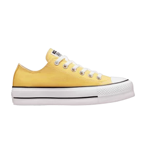 Converse Wmns Chuck Taylor All Star Lift Platform Low 'Butter Yellow' Baskets Jaune huile A04419C