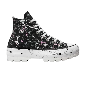 Converse Wmns Chuck Taylor All Star Lugged High 'Paint Splatter' Baskets Noir/Au-delà du Rose A02564C