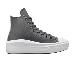 Converse Wmns Chuck Taylor All Star Move High 'Iron Grey' Baskets Gris fer/Gris fer/Blanc A01344C