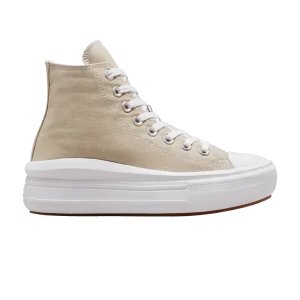Converse Wmns Chuck Taylor All Star Move Platform High 'Beach Stone' Baskets Beach Stone/Blanc/Beach Stone A04365C