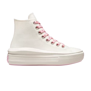 Converse Wmns Chuck Taylor All Star Move Platform High 'Peaches' Baskets Egret/Cherry Blossom A03179C