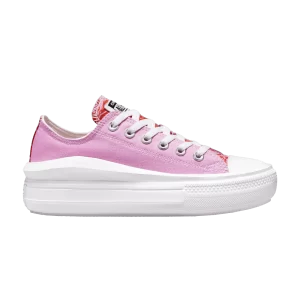 Converse Wmns Chuck Taylor All Star Move Platform Low 'Tropical Florals' Baskets au-delà du rose/blanc A00563C