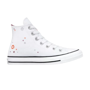Converse Wmns Chuck Taylor All Star 'You Are on The Right Path' Baskets Blanc/Bold Mandarin 572911F
