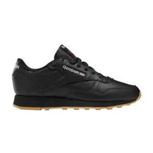 Reebok Wmns Classic Leather 'Black Pure Grey Gum' Baskets Noir/Pure Gris 5/Bubblegum GY0961
