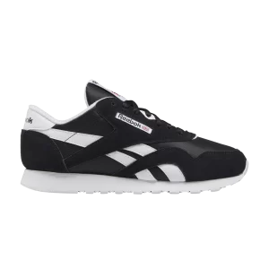 Reebok Wmns Classic Nylon 'Black White' Baskets 2022 Noir/Blanc/Blanc 100009251