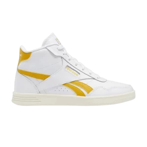 Reebok Wmns Club High 'White Fierce Gold' Baskets Chaussures blanc/Craie GW4409