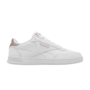 Reebok Wmns Court Advance 'FOMO is Dead' Baskets Blanc/Or Rose/Blanc Chaussures 100033847