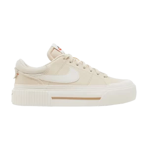 Nike Wmns Court Legacy Lift 'Pearl White' Blanc perle/Voile/Orange équipe/Ghost DM7590 200