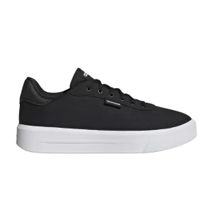 adidas Wmns Court Platform CLN 'Black White' Baskets Couleur noire/Nuage blanc/Couleur noire GW6909