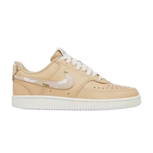 Nike Wmns Court Vision Low 'Sesame Camo' Sésame/Voile/Oxford Rose/Multicolore DX3734 200