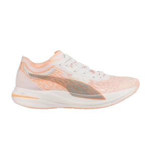 Puma Wmns Deviate Nitro Elite 'Wildwash' Baskets Blanc/Fizzy Melon 376539 01