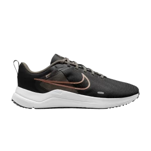 Nike Wmns Downshifter 12 'Dark Smoke Grey Metallic Copper' Gris fumée foncé/Gris olive/Cuivre métallique/Argent métallique DD9294 008