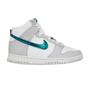 Nike Wmns Dunk High 'FLS' Blanc sommet/Gris brouillard/Gris brouillard DR7855 100