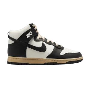 Nike Wmns Dunk High SE 'Vintage Panda' Baskets Voile/Noir/Sésame/Blanc Perle DZ4732 133