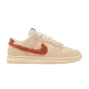 Nike Wmns Dunk Low 'Terry Swoosh' Shimmer/Sand Drift/Pearl Blanc/Mars Stone DZ4706 200