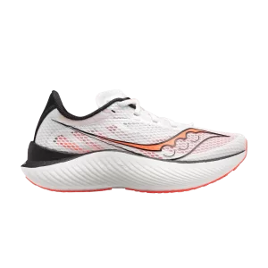 Baskets Saucony Wmns Endorphin Pro 3 'White ViZiRed 'Blanc/Noir/Vizired S10755 85