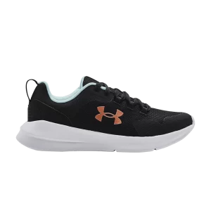 Under Armour Wmns Essential 'Black Fuse Teal' Baskets Noir/Fuse Teal 3022955 004