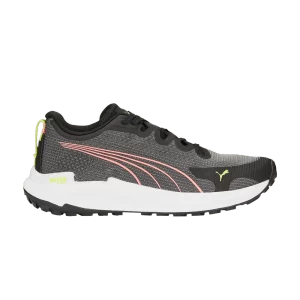 Puma Wmns Fast-Trac Nitro 'Black Sunset Glow' Baskets Noir/Sunset Glow/Lime clair 377046 04