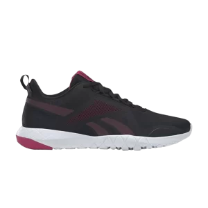 Reebok Wmns Flexagon Force 3 Wide 'Black Maroon' Baskets couleur Noir/Marron/Rose GY6522