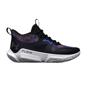 Under Armour Wmns Flow Breakthru 3 'Noir Bleu Multi-Color' Baskets Noir/Blanc 3025603 002