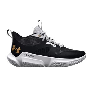 Under Armour Wmns Flow Breakthru 3 'Noir Blanc Or' Baskets Blanc/Noir 3025603 103
